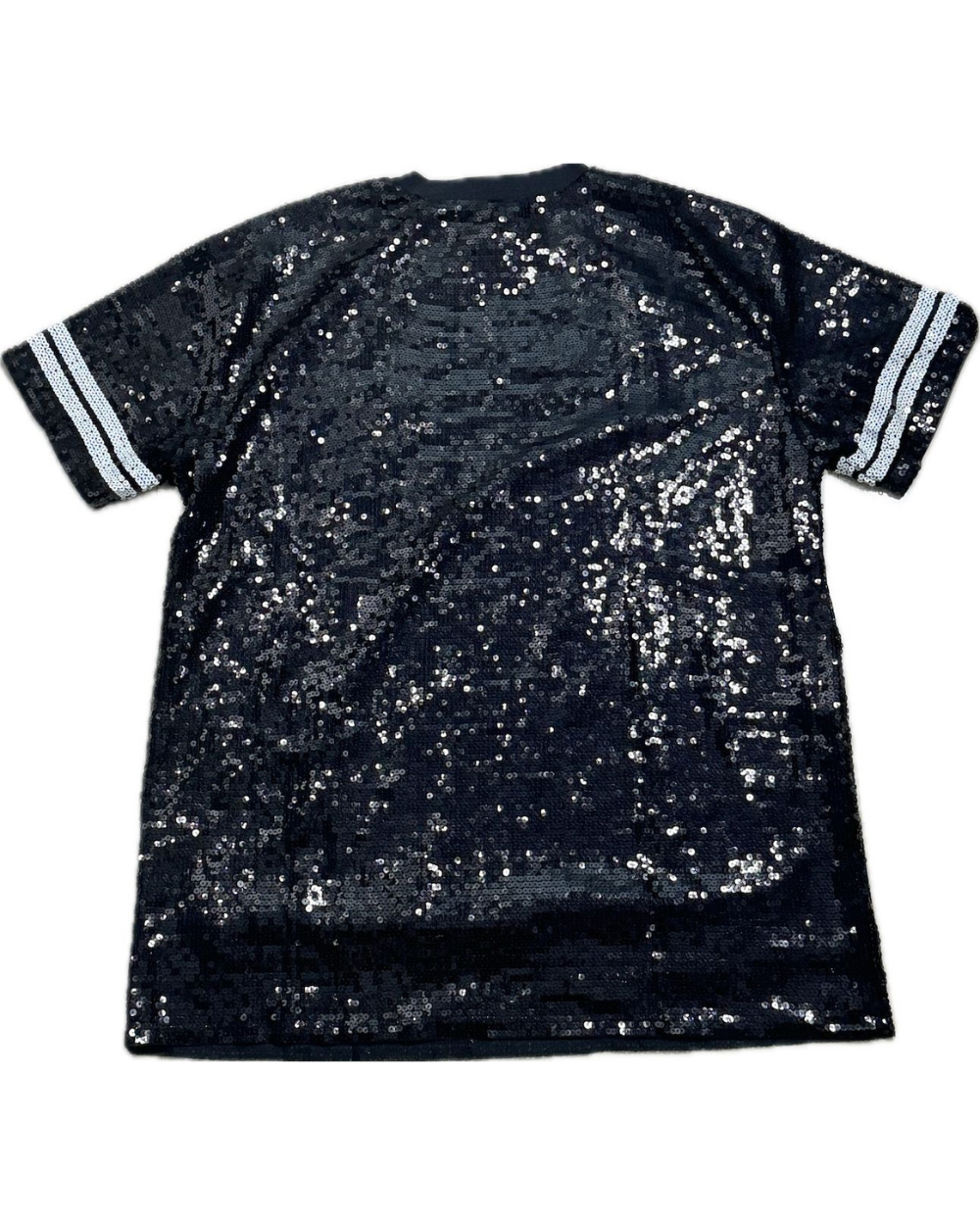 TANRAAYA BLACK OVERSIZED Sequins Short dress - Image 3